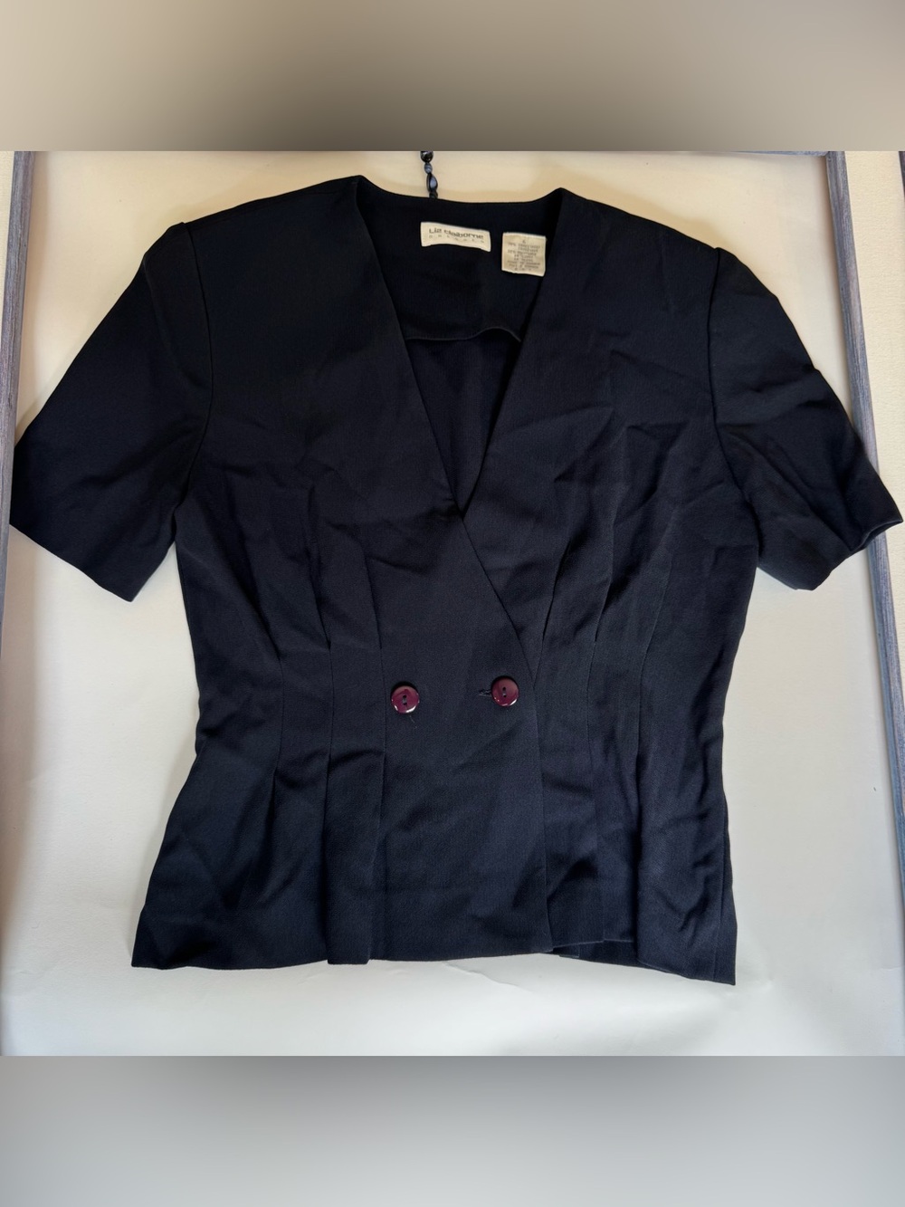 Liz Claiborne short sleeve blazer